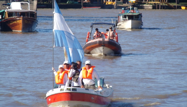 Llegó a Tigre cumpliendo la misión