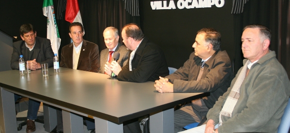 Raúl Lamberto en Villa Ocampo