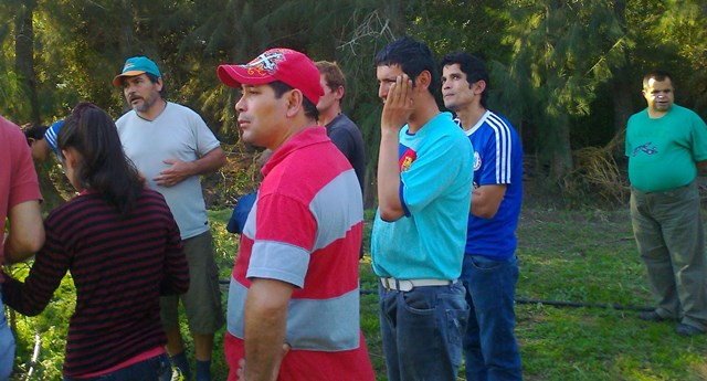 Visita al vivero de Villa Guillermina