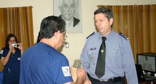 Capacitación para la policía regional
