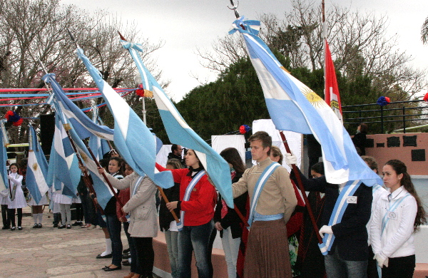 Acto emotivo en una mañana fría