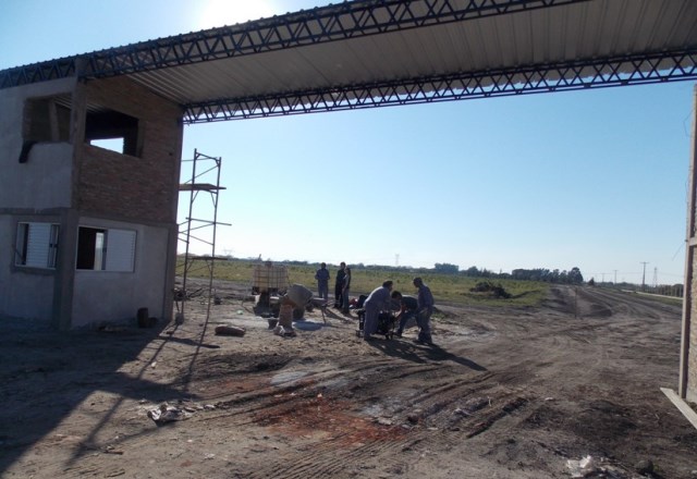 Avances en la construcción del complejo ambiental