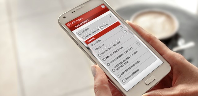 API para teléfonos móviles