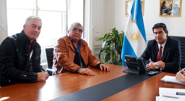 Quaín con Capitanich