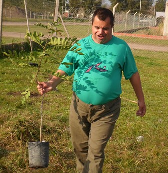 Visita al vivero de Villa Guillermina
