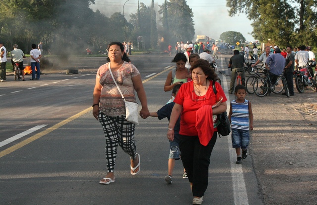 Cortan ruta 11