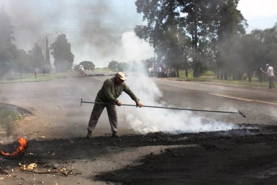 Levantaron el corte de la ruta 11