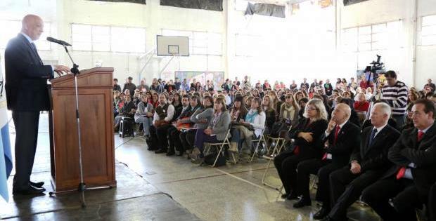 Acompañó la agenda oficial del gobernador