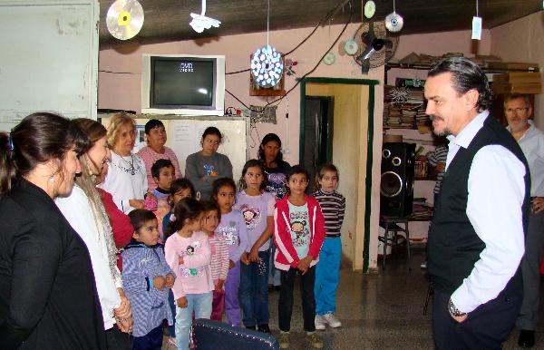 Una nueva antena satelital