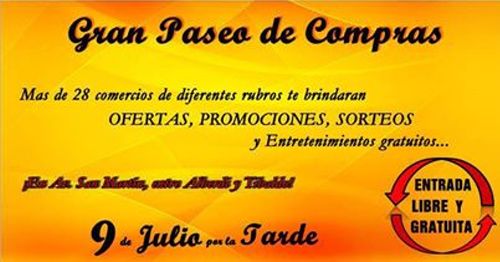 Paseo de compras a cielo abierto