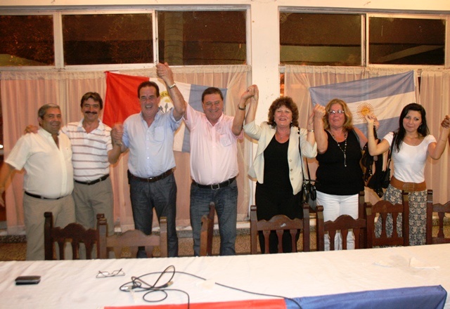 Leandro presentó a sus concejales