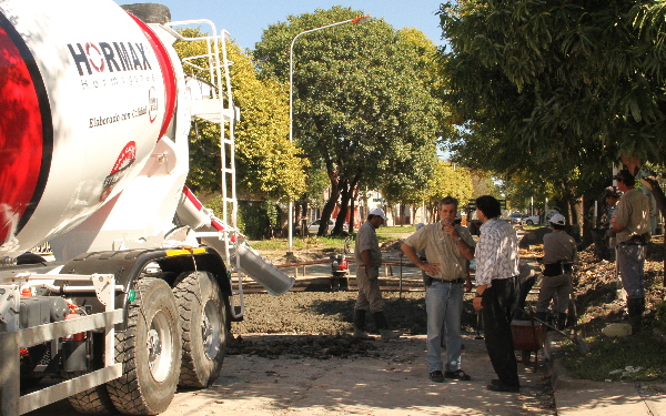Finalizan tramo de calle Rivadavia