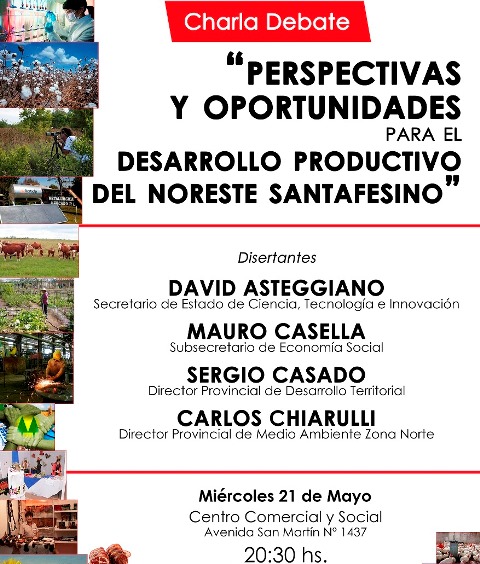 Charla-debate sobre desarrollo productivo en la zona