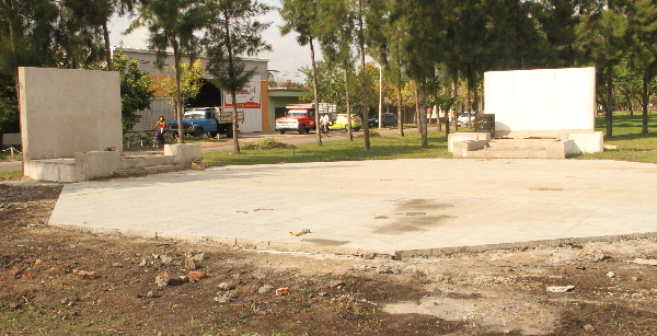 Avanza la construcción del Monumento a Malvinas