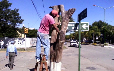Restauran el Monumento del Centenario