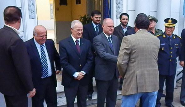 Leandro recibió nuevo móvil policial