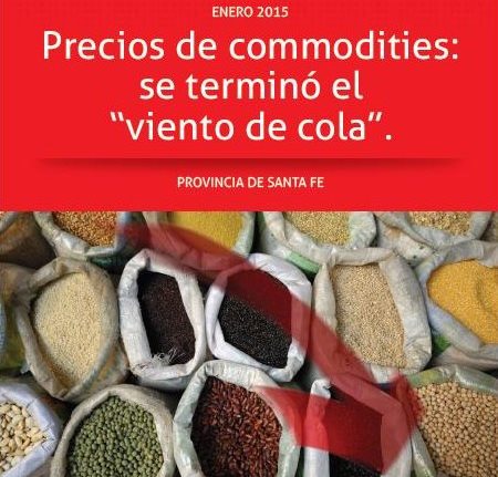 Caída en el precio de las materias primas