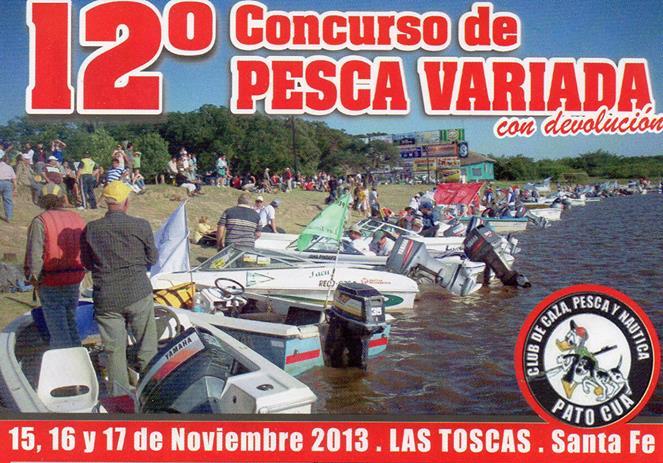 12° Concurso de pesca variada