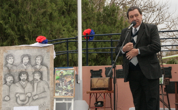 Acto emotivo en una mañana fría