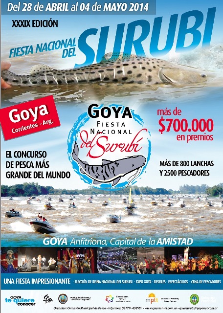 Turismo de la Nación estará presente en la Fiesta Nacional del Surubí