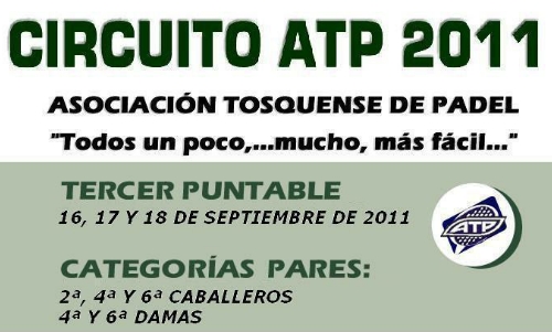 3º Puntable categorías pares