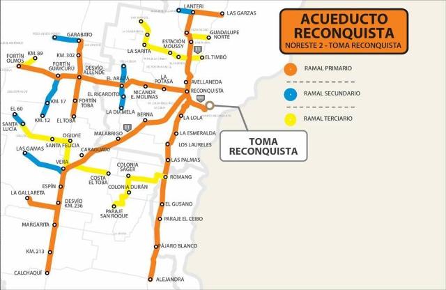 Avanza el acueducto sin aportes de la provincia