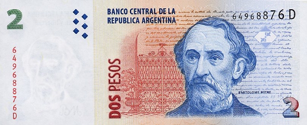 Adios al billete de 2 pesos