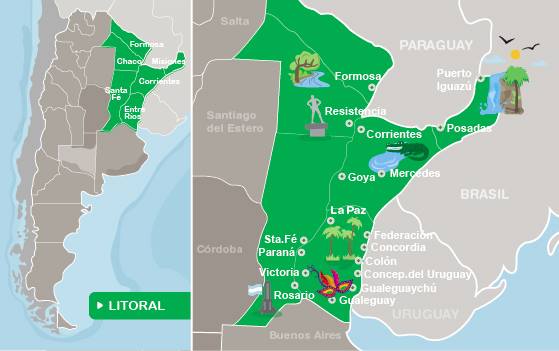 Presentarán la oferta turística del Litoral en la ciudad de Buenos Aires