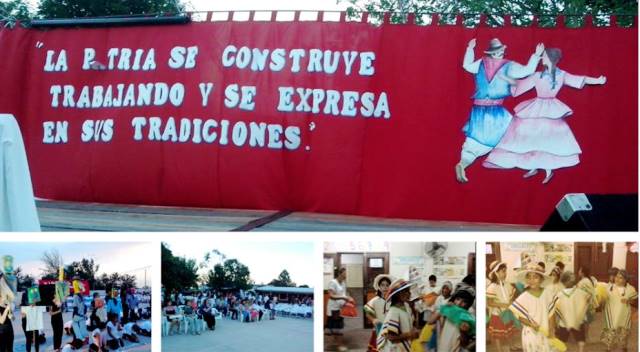 Inauguró playón de usos múltiples