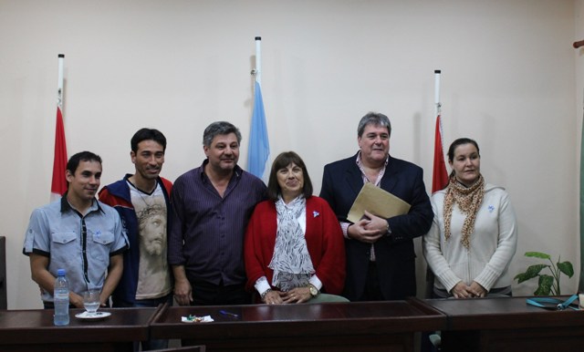 Firma de convenio con el Concejo Municipal