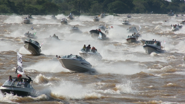 756 equipos participaron de la largada