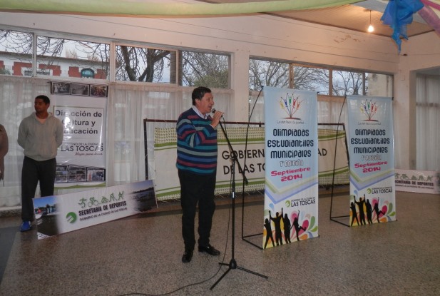 1º olimpiada estudiantil municipal en Las Toscas