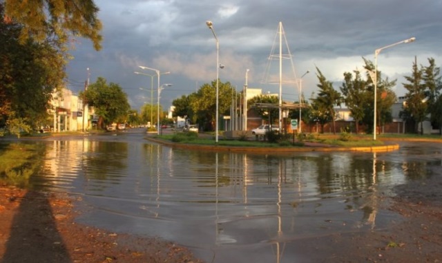 La tormenta hizo destrozos