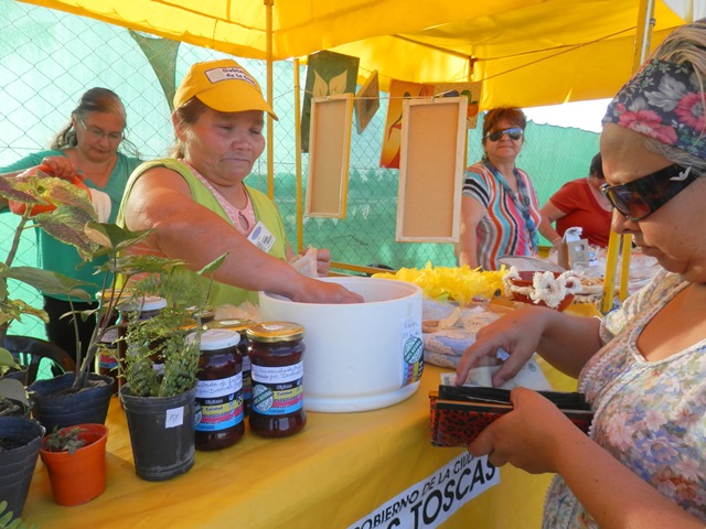 Feria de productos navideños