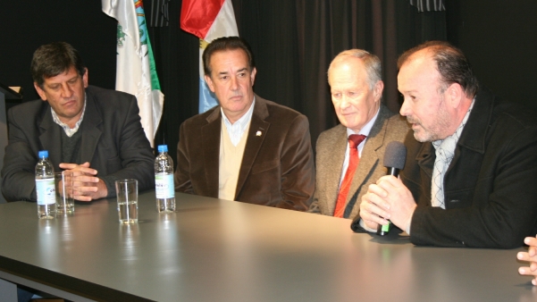 Raúl Lamberto en Villa Ocampo