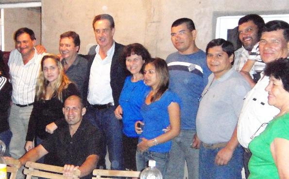 Recorrió el norte santafesino