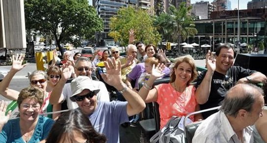 Gran movimiento turístico