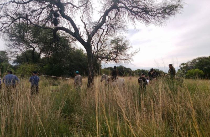 Lugar donde fue encontrado sin vida