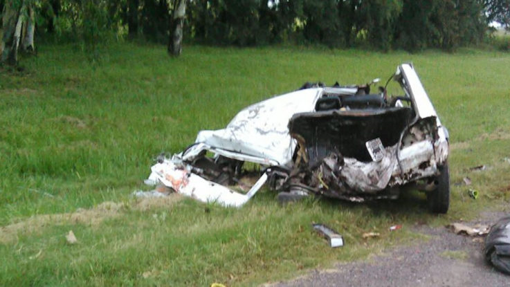 Así quedó el Fiat 147