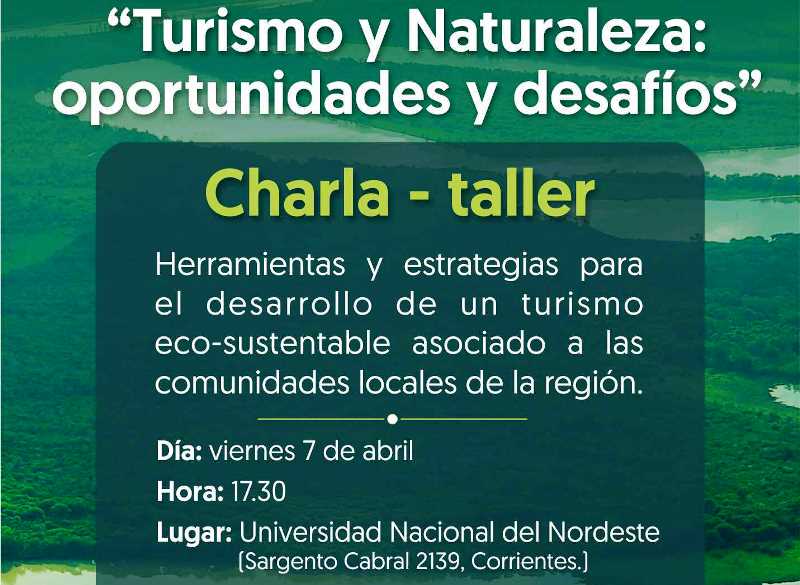 tarjeta charla
