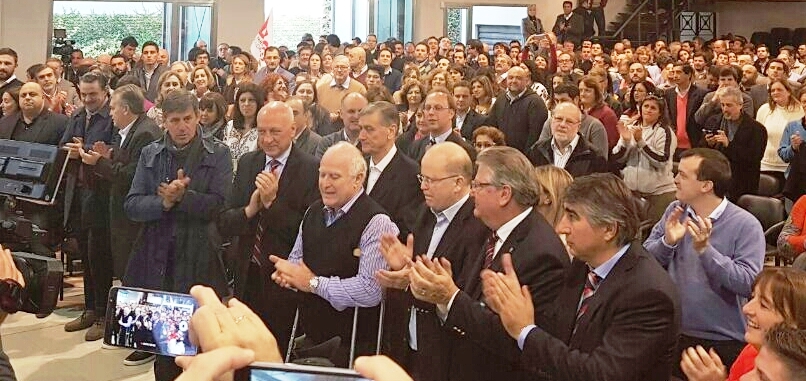 chacho en presentacion de candidatos