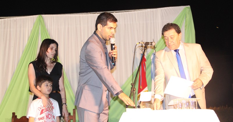 Jura como Secretario de gobierno, Ivan Sanchez