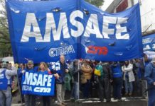 AMSAFE ratificó la jornada provincial de protesta sin paro