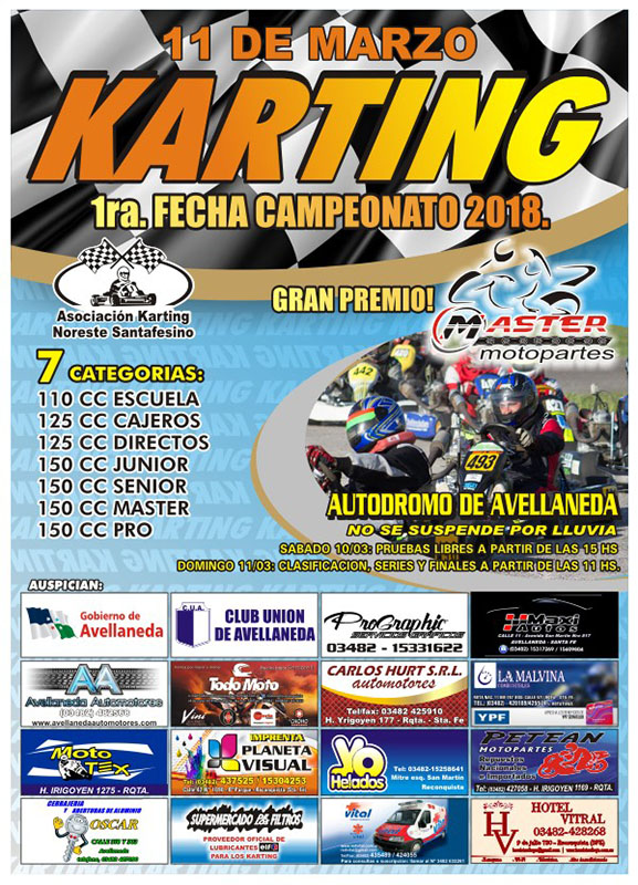 AFICHE 1era Fecha