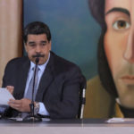 El presidente Maduro en la conferencia de prensa en Caracas. Manaure Quintero. Reuters