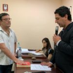 Concejal Darío Vega (PJ) toma juramento
