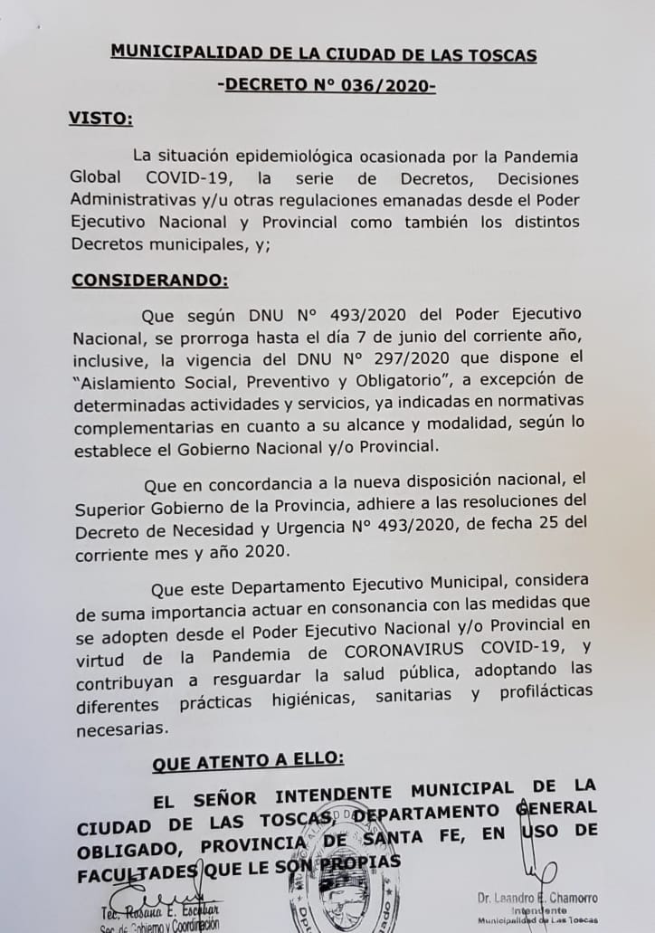 decreto chamorro 1