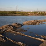 Santo Tomé, bajante del río Salado