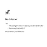 no internet