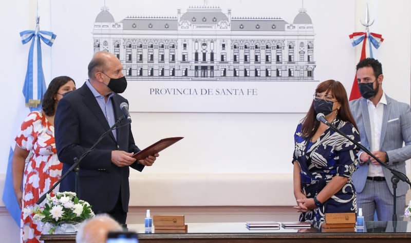 ministra de Gobierno, Justicia y Derechos Humanos de la provincia, Celia Arena